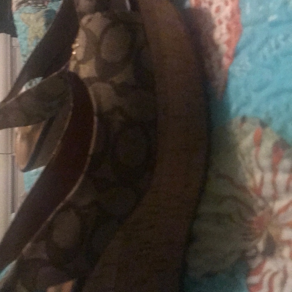 Coach platform heels. BrAnd new. Original 9 1/2 W - Picture 2 of 4